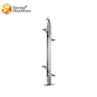 Removable Stainless Steel Balustrade Outdoor Modern Customeized Handrail