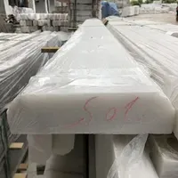Custom Natural Marble Stone Handrail Designs Balustrade Installation Railing for Balconies