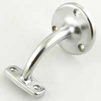 Modern Cheap Price Zinc Alloy Handrail Bracket For Wooden And Vertical Handrail Brackets