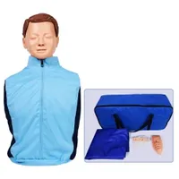 Emergency Training Medical Silicone Simulation Half Body CPR Manikin