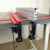Model 45 Standard Aluminium Alloy Chute T-tracks T Slot with Miter Track Stop Woodworking Tool for Woodworking Workbench