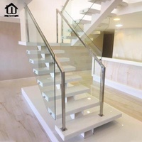 Modern Luxury Stainless Steel Stair Railings Handrail Design Indoor Handrail Railing
