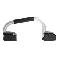 455*195*70mm Black Silver Color Marine Yacht RV Handrail Grab Rails Handle Hand Rail RV Camper Accessories