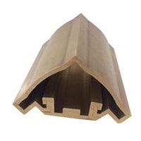 Brass extrusions profiles for handrails of stair