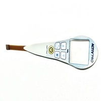 Embossed Button Flexible Membrane Switch For Telecommunication Equipment Custom Metal Enclosure