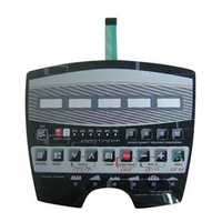Custom PET Membrane Panels Graphic Overlay for Industrial Control Equipment