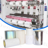 Label Manufacturer BOPP PP White/Silver/Transparent Gloss Jumbo Label Material Self Adhesive Paper BOPP PP Film Jumbo Label