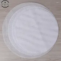 Baking Tools 28-36cm Silicone Steamer Non-Stick Pad Round Dumplings Mat Steamed Buns Pastry Dim Sum Mesh Home Kitchen
