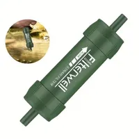 Filterwell UF Membrane Outdoor Hiking Personal Water Purifier Portable Life Emergency Survival Water Filter Straw For Camping