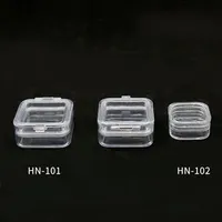 10/20/30/50pcs Dental Membrane Tooth Box Transparent Denture Crown Storage Case Clear Plastic Membrane Boxes With Film