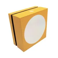 Luxury Design Printed Dessert Pastry Cookie Cardboard Gift Paper Packing Pink Gold Stand Mooncake Lid and Base Packaging Box