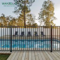 High Quality Property Protecting Residential Garden Enclosure Watercourse Guardrail Fencing Panels Security Tubular Fence