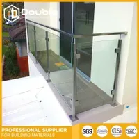 Modern Design Stainless Steel Baluster Balcony Glass Railing/Handrail