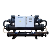 Factory Industrial Airtight Single Screw Water Cooled Water Chillers For Cold Room