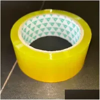 Adhesive Tapes Wholesale Transparent Packing Tape Bopp Sealing Logistics Packaging Used For And Transportation Support Drop Delivery Otvzt