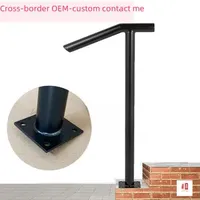 Armrest simple home standing attic outdoor iron villa garden stairs courtyard guardrail step Outdoor