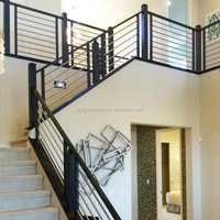Factory Direct Easily Assembled Handrails and Stairs Handrail Steel Wire Railings for 100% Safety