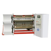 Automatic Horizontal BOPP PVC PE Paper Plastic Film Slitting Rewinding Machine
