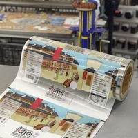 YH Factory Custom Multi-Color Flexible Soft Aluminum Foil Packaging Film Roll Food Grade BOPP Chinese Manufacturer Roll