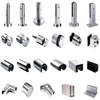 304 316 Modern Glass Railings And Stainless Steel Handrails Fencing Fixture