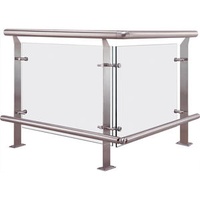 Custom Railing Stainless Steel Handrail Stainless Steel Plate Railing Balustrade Post
