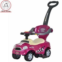 Children's scooters, walkers with push-bar guardrails, scooters with music bird king 321