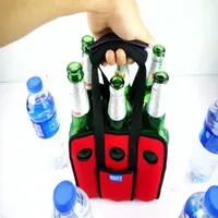neoprene 6 can Cooler Beer backpack picnic basket bag set Wine box Chillers Frozen wedding Bottle PP outdoor tableware bar lunch