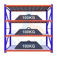Factory Metal Boltless Stacking Rack Industrial Warehouse Storage Racks Shelves for Racking System