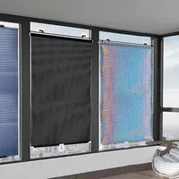 Portable Retractable PVC Sun Shade Curtain Window Glass Shade Roller Blind for Office Bedroom Shading Membrane