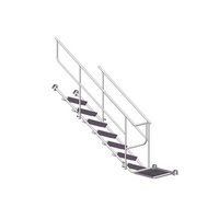 Q235 Stair Unit W/Handrails/Frames Scaffolding System/Steel Internal Scaffolding Ladders And Frames
