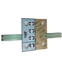Factory customize waterproof push button switch membrane panel flat button switch
