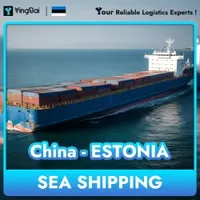 China - Estonia Sea Shipping Freight Forwarder Stamping Vessel Hotel Furniture Shippping Leggings Pastry Bag Rattan Basket Paper Decorations