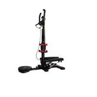New Type Universal 4 in 1 Mini Exercise Stepper Equipment with Handrails and Twist Waist Multifuction Fitness Mini Stepper Bike Board