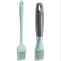 Caperci Silicone Basting Pastry Brush Set of 2 for Baking BBQ Grill Kitchen Cooking Desserts
