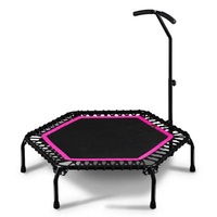 With Protective Net Professional Portable Kids Rebounder Big Price Handrail Mini Trampoline