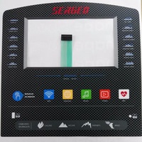 LED embedded switch, embossed membrane switch