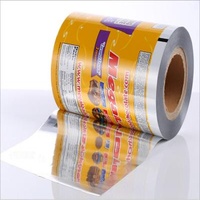 Custom Moisture Proof Moisture Proof Printed Plastic Film Roll BOPP Film Roll Food Packaging Bags Film