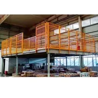 Industrial Steel Rack Mezzanine Floor Excellent Quality Racks Mezzanine Floor Electronics Industry Warehouse Storage Racking Systems