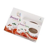 350gsm Biodegradable Eco Friendly Matte Pastry Cardboard Lamination Small Pie Box With Window