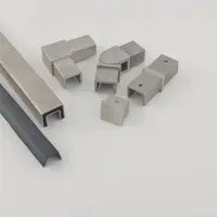 Stainless Steel Square Tube Fitting Railing Components Tube Connector Top Rail Balustrade Handrail