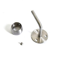 Provides security for elders and children at home. 2022 Modern Design Stainless Steel Handrails Fitting safe strong Handrail for Glass Balustrades Handrails Accessories