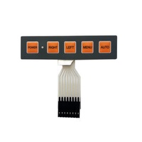 Custom Graphic Overlay Membrane Switch for Control Panels