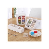 Cheap Recyclable ASP 2 4 6 12 Cupcake Box Sets Pastry Gift Box With Clear Window For Macarons Bakery Food Packaging