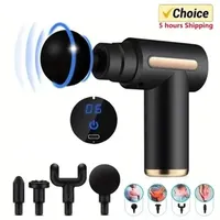 Mini Fascia Gun Wireless Massage Muscle Relaxation Equipment Neck Membrane Rob Cervical Spine Instrument 240919