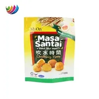 Custom Printing Pastry Stand up Pouch with Zipper Heat Sealed Plastic Bag