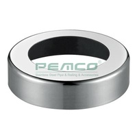 Round Balcony Construction Handrail/Fence/Balustrade Base/Stair Handrail/Balustrade Cover Stainless Steel Floor Pipe Handrail Post Base Cover