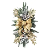 & 1Pcs Christmas Pendants Wreath Front Door Stairway Handrail Decoration Create Atmosphere Natal 230923 Drop Delivery Home Garden Dhhie