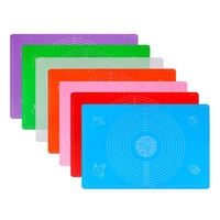 Customized Pastry Rolling Mat Non Stick Silicone Baking Mat For Pastry Rolling