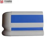 Hospital Corridor 140 Guard Rail PVC Safe Medical Anti-Collision Handrails