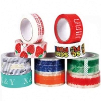 waterproof bopp warning adhesive tape customized packing bopp single sided adhesive sealing tape